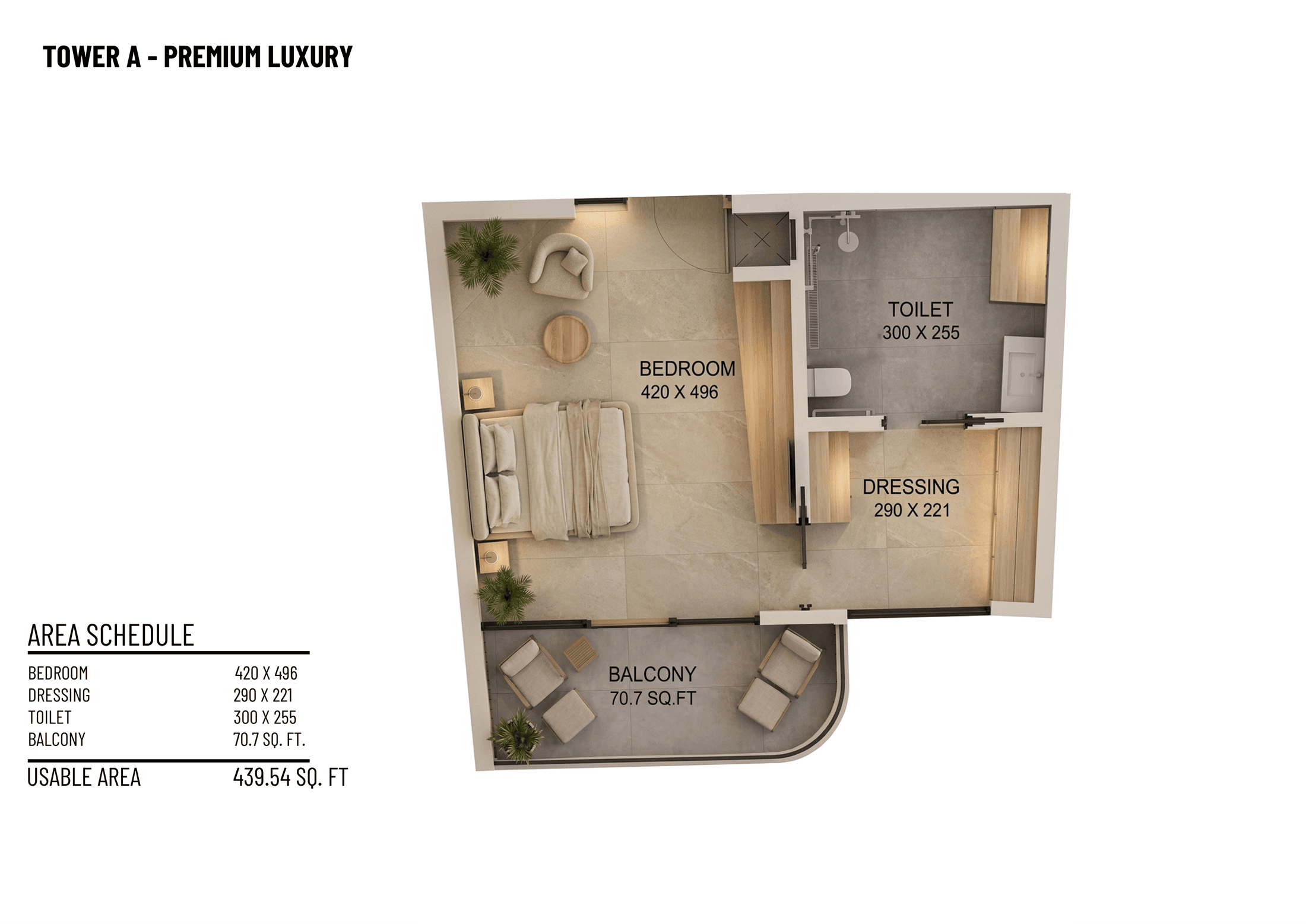 Premium Suite floor plan